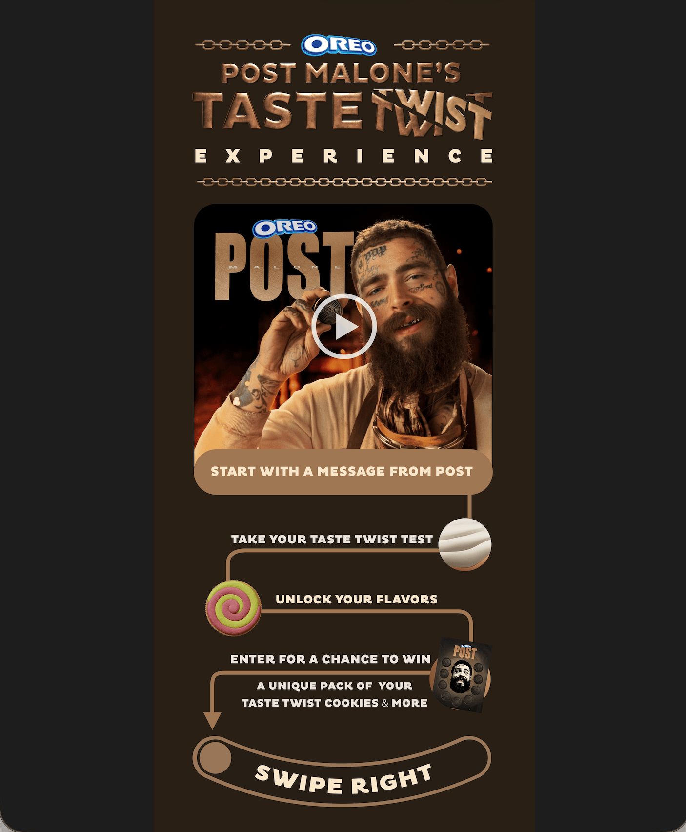 Post Malone & Oreo Campaign