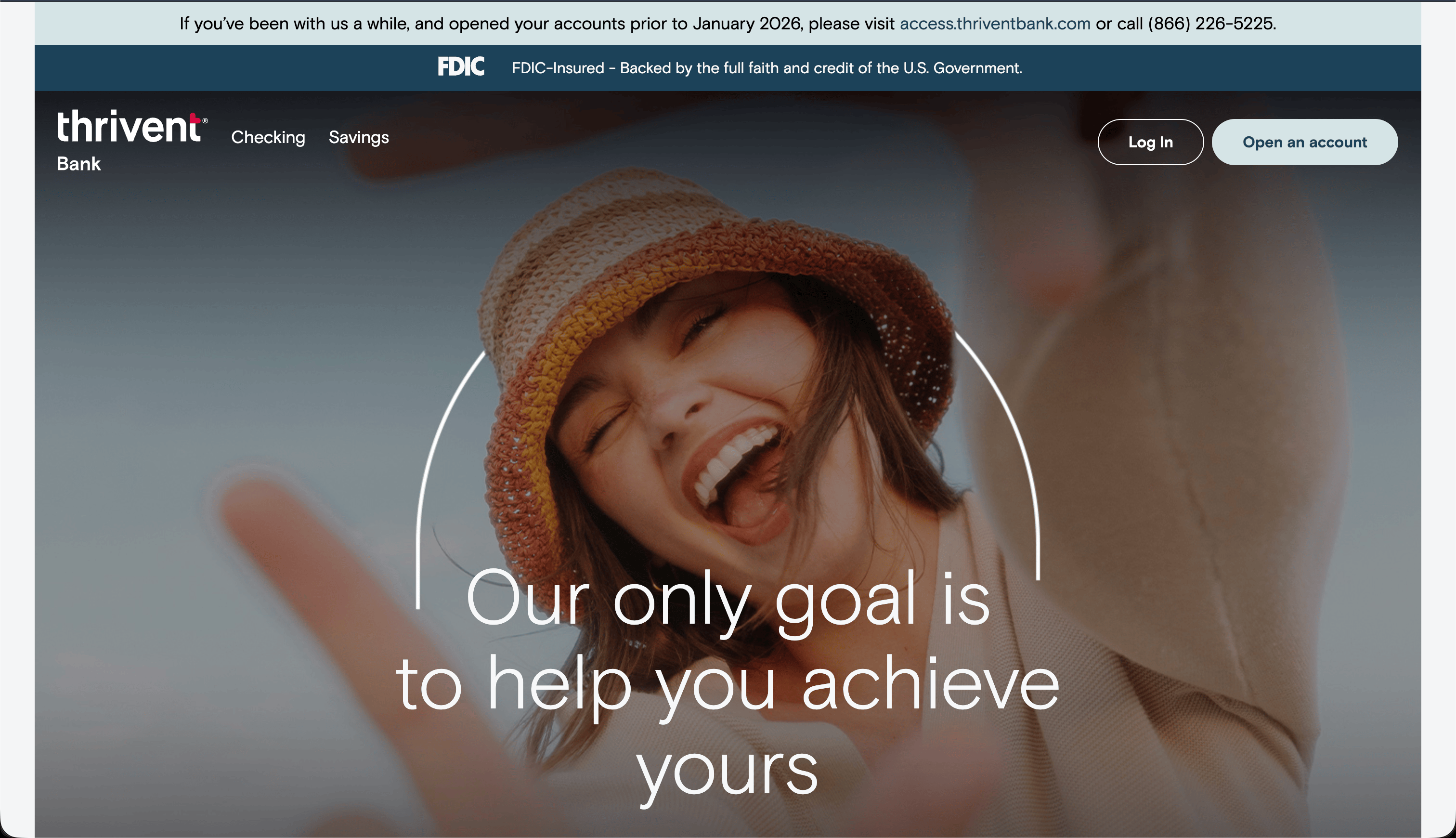 Thrivent Bank Digital Presence